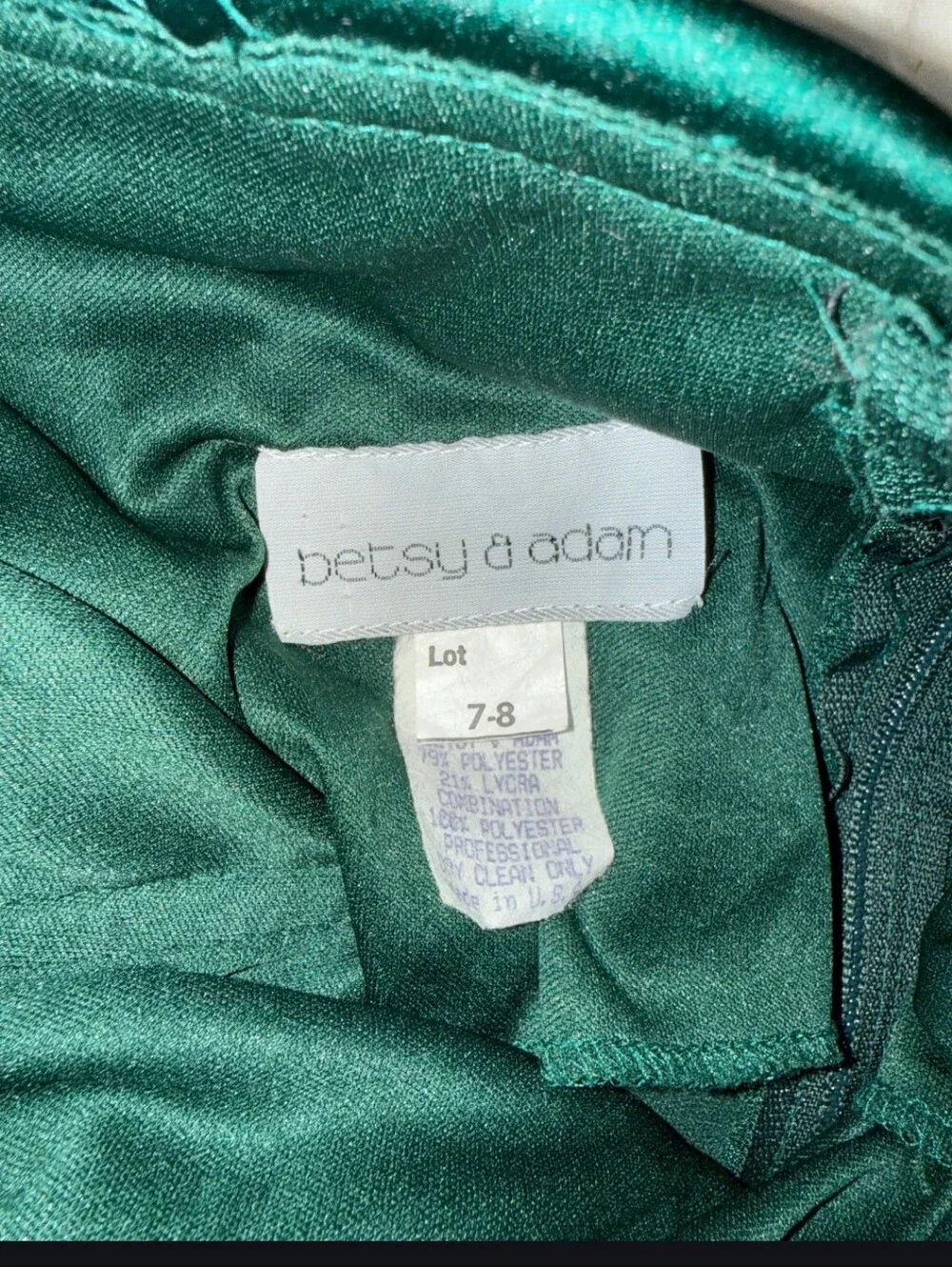 Vintage‎ Deep Green Spaghetti Strap Maxi Dress with Gold Buttons